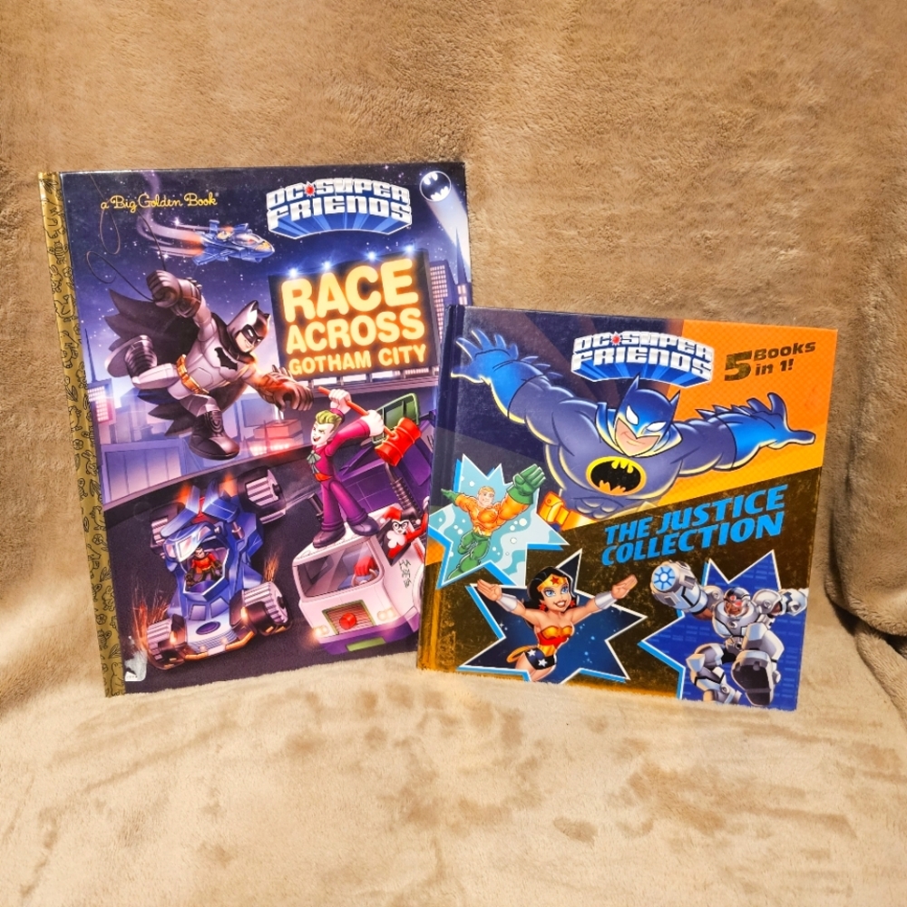 DC Super Friends Batman Superman Superhero Storybooks